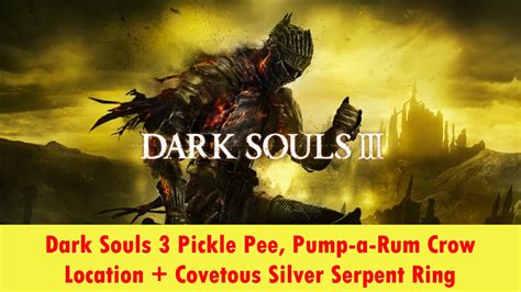 dark souls 3 pump a rum.